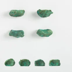 NIVA Design Impronta Set di 4 pomelli verdi per porte #2 di Nicole Valenti> Maniglie