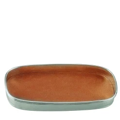 Schiavon Inglese Videopoche in metallo argentato> Svuotatasche