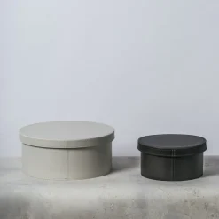 Rabitti 1969 Inverno 85 Scatola rotonda grande in pelle><noscript><img width=