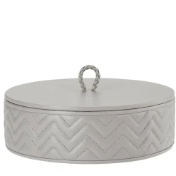 Riviere Jana Scatola rotonda a spina di pesce grande> Scatole