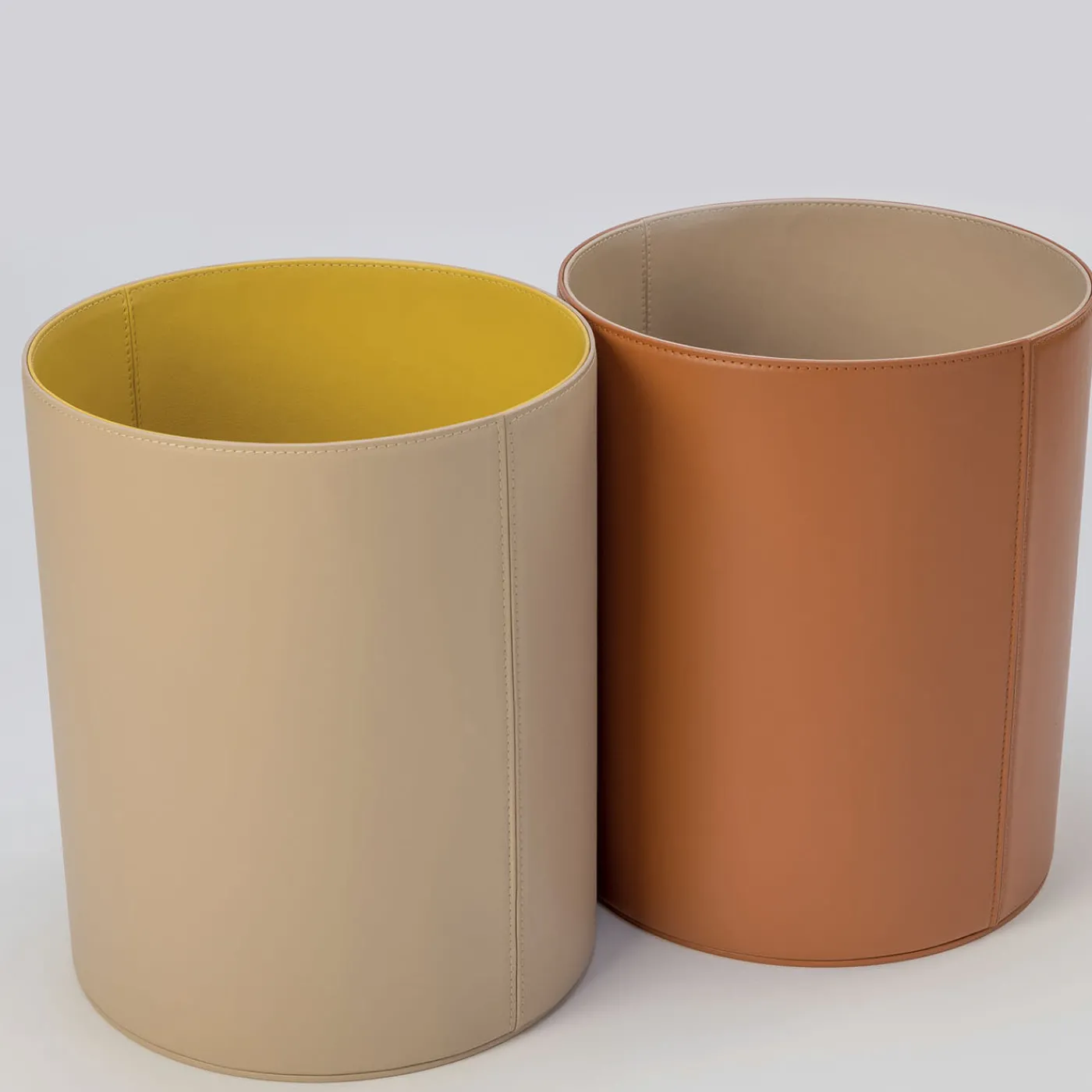 Foglizzo 1921 Kandinsky Cestino Terracotta Brown e beige cappuccino> Ceste