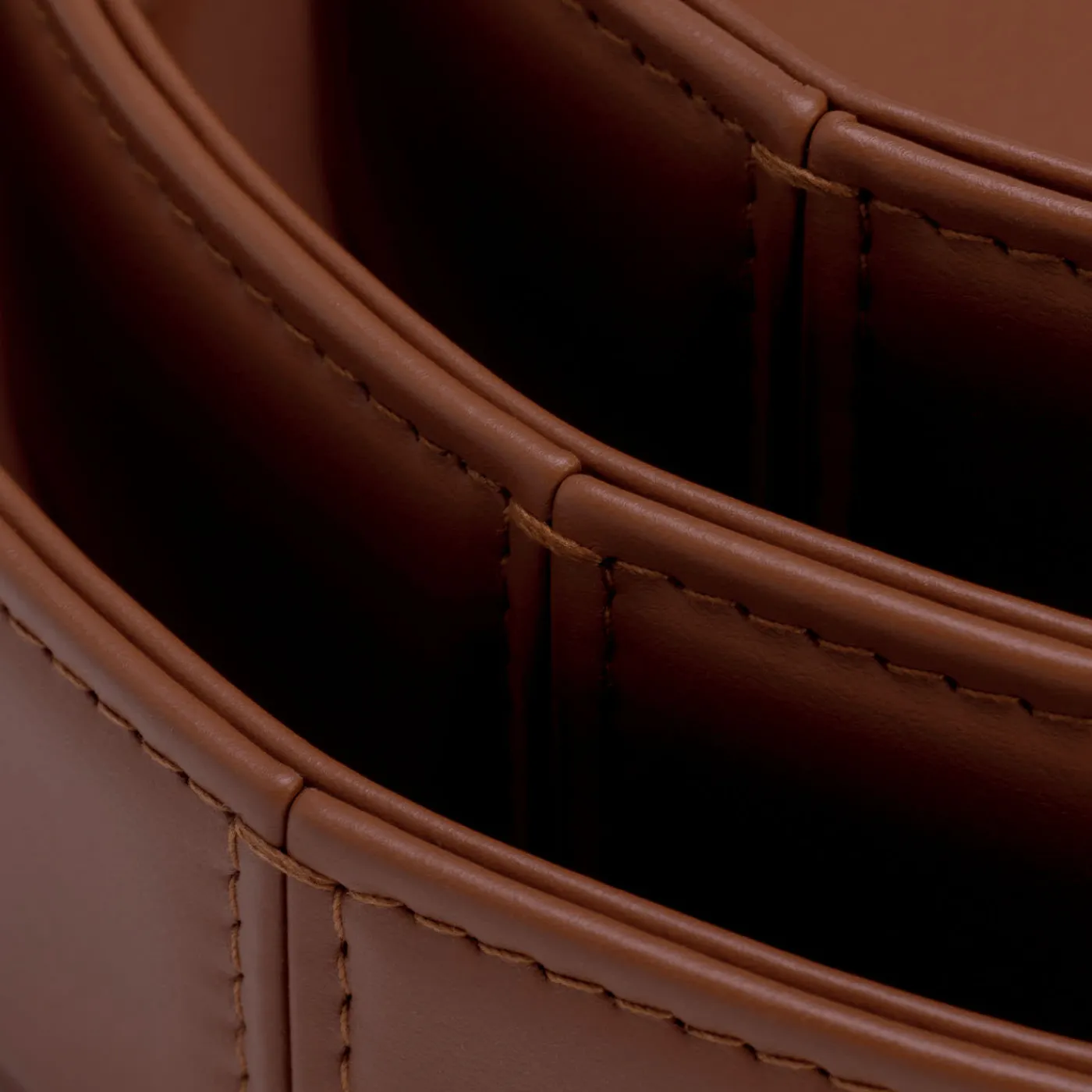 Foglizzo 1921 Kandinsky Terracotta Brown Svuotatasche Grande> Svuotatasche