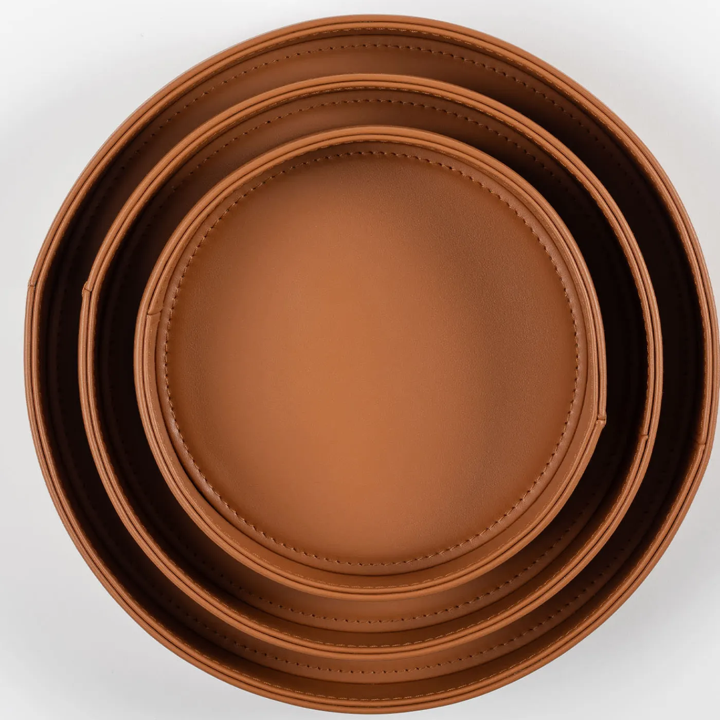 Foglizzo 1921 Kandinsky Terracotta Brown Svuotatasche Grande> Svuotatasche