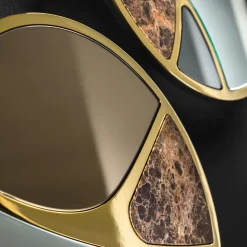 Black Tie Kit di 3 specchi Delta 1-2-3 di Claudia Campone e Martina Stancati><noscript><img width=