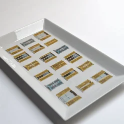 Grand Tour by Vito Nesta La Finestra Sul Cortile Videopoche rettangolare in porcellana #6> Svuotatasche