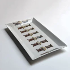 Grand Tour by Vito Nesta La Finestra Sul Cortile Videopoche rettangolare in porcellana #3> Svuotatasche