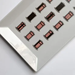 Grand Tour by Vito Nesta La Finestra Sul Cortile Videopoche rettangolare in porcellana #5><noscript><img width=