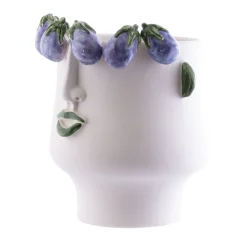 Patrizia Italiano L'Ammuttunata Venditore Di Vaso Di Melanzane> Vasi Figurativi