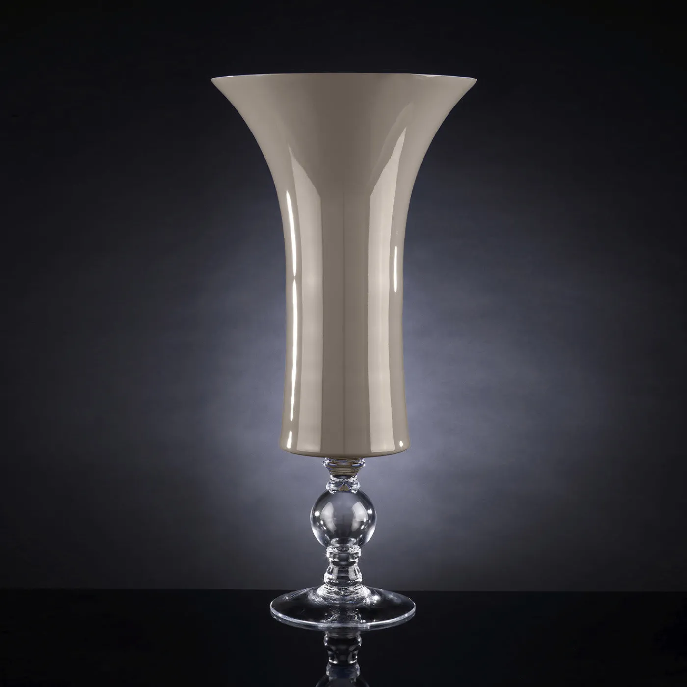 VGnewtrend Laura Vaso grande tortora> Vasi Da Fiori