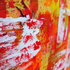 Elisabetta Milan Leggerezza dell'anima Pittura acrilica in rosso> Pannelli Decorativi