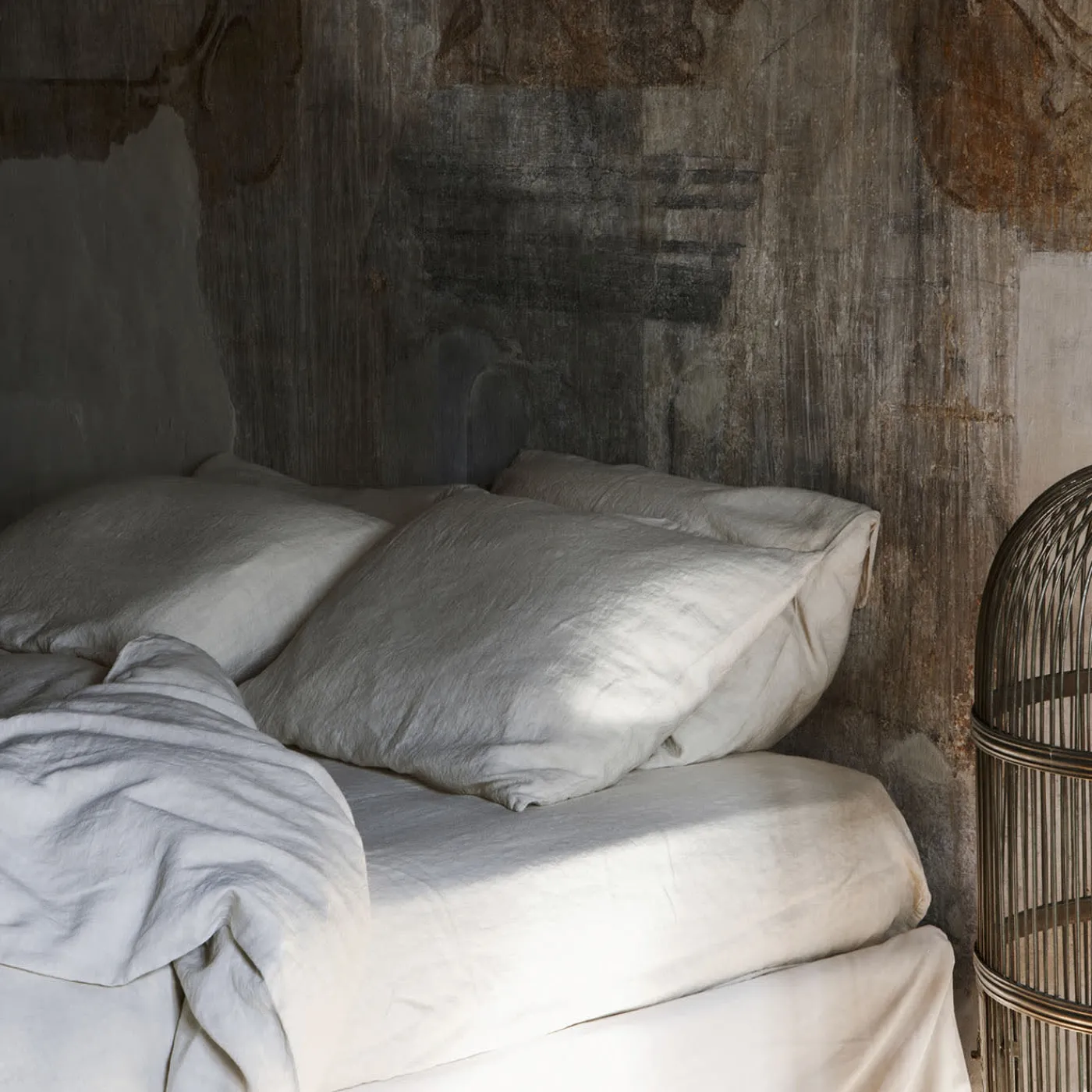 Once Milano Lenzuolo con Angoli in Lino Naturale> Biancheria Da Letto