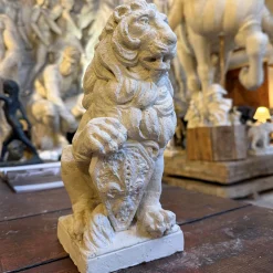 Galleria Romanelli Leone Marzocco Scultura in gesso bianco><noscript><img width=