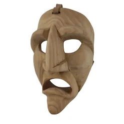 Lumeras Mamuthones Maschera grande #3 di Davide Dessolis> Sculture Da Parete