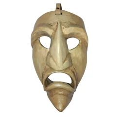 Lumeras Mamuthones Maschera grande #1 di Davide Dessolis> Sculture Da Parete