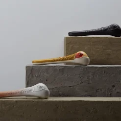 NIVA Design Maniglia Libeccio Canaletto in noce di Nicole Valenti><noscript><img width=