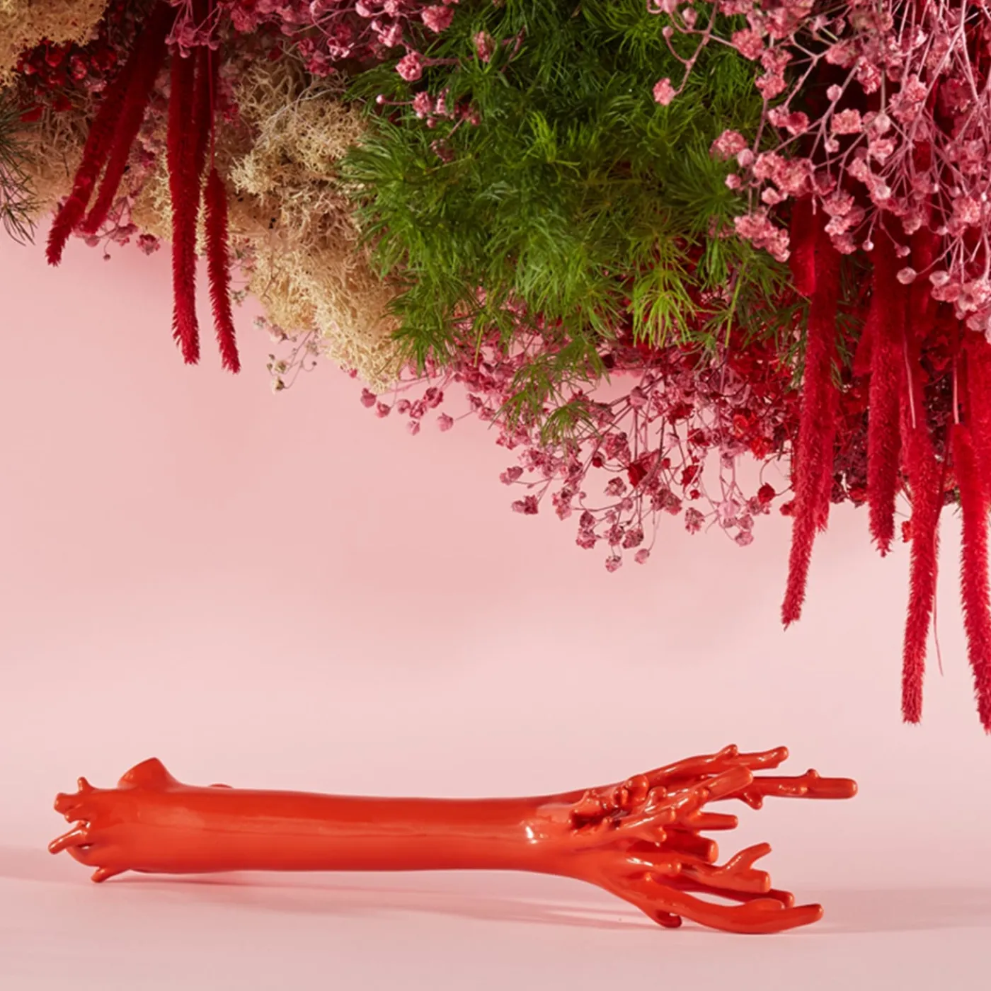 NIVA Design Maniglia rossa Corallo di Nicole Valenti> Maniglie