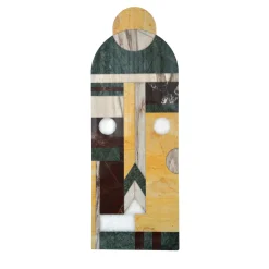 Marmobon Maschera tribale in marmo da parete #1> Pannelli Decorativi