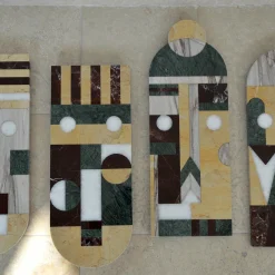 Marmobon Maschera tribale in marmo da parete #3><noscript><img width=