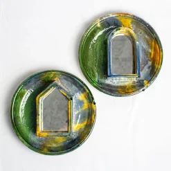 Signora Luna Meditazione Specchio #2> Piatti Decorativi