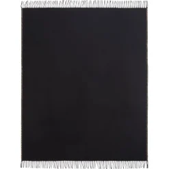 Alonpi Melrose Coperta piccola con frange nere><noscript><img width=