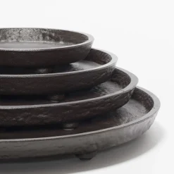 Giobagnara Monza Imperfect Bronze Vassoio rotondo Mini Valet><noscript><img width=