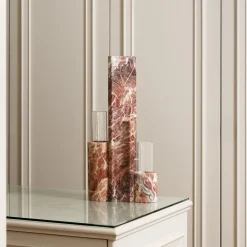 MMOOS. Mostro Viii Rosa Peralba Vaso in Marmo><noscript><img width=