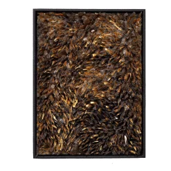 CaCO3 Studio Movimento N231 Pannello Decorativo In Vetro Oro> Pannelli Decorativi