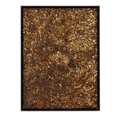 CaCO3 Studio Movimento n253 Pannello decorativo in vetro oro> Pannelli Decorativi