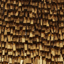 CaCO3 Studio Movimento N256 Pannello Decorativo In Vetro Oro> Pannelli Decorativi