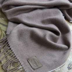 Somma 1867 N. Leida Plaid marrone> Coperte