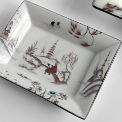 Grand Tour by Vito Nesta Natsumi Set di posacenere e svuotatasche in porcellana><noscript><img width=