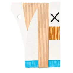 Ceramica Gatti 1928 Nausicaa Vaso Decorativo di Mimmo Paladino> Vasi Decorativi