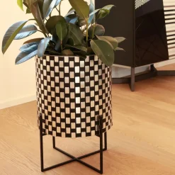 Splot Design Nexum Optical 30 Nero Cachepot><noscript><img width=