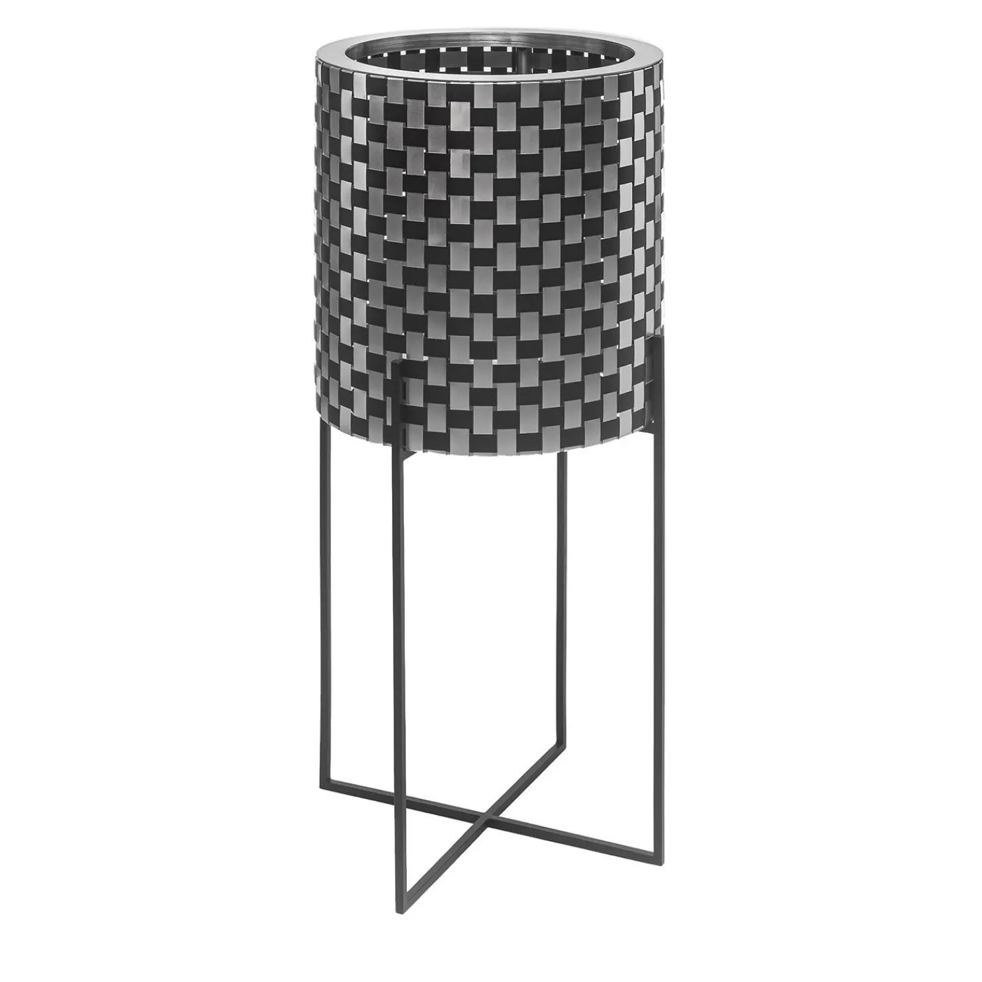 Splot Design Nexum Optical 60 Nero Chachepot> Cachepot E Portavasi