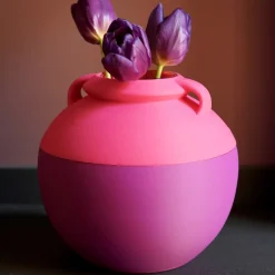 Pop Pot Numa Pompilio L Anfora bicolore viola e rosa><noscript><img width=