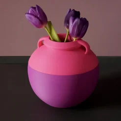 Pop Pot Numa Pompilio L Anfora bicolore viola e rosa><noscript><img width=