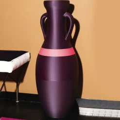 Pop Pot Nuova anfora gigante Giulio Cesare viola e fucsia per esterni> Anfore