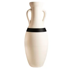 Pop Pot Nuova anfora gigante Giulio Cesare bianca e nera> Anfore