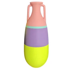 Pop Pot Nuova anfora gigante Teodosio giallo viola azzurro e rosa> Anfore