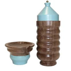 Meccani Design Oggetto scultoreo Acquamarina> Bottiglie Decorative