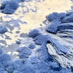 Illulian Orbis Tappeto Blu e Bianco> Tappeti E Moquette