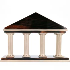 Design Center 1991 Orologio scultura Partenone di Nino Basso> Orologi