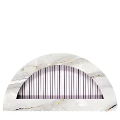 Chendù ORU Collection Decorazione da parete a mezzo cerchio in marmo calacatta di lusso> Sculture Da Parete