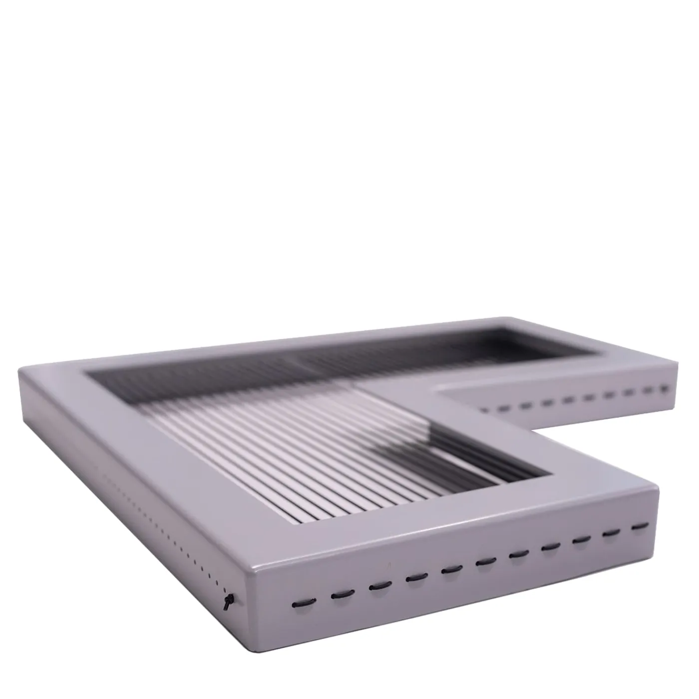 Chendù ORU Collection Essential Argento Grigio Angolo Decorazione da parete> Sculture Da Parete