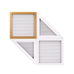 Chendù ORU Collection Essential Golden Square Wall Decor><noscript><img width=