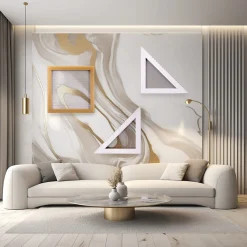 Chendù ORU Collection Essential Golden Square Wall Decor><noscript><img width=