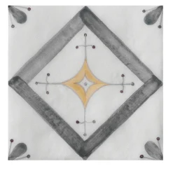 Cerasarda Ot Isuledda Azure Set di 24 piastrelle quadrate> Piastrelle E Pavimenti