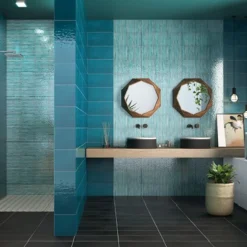 Cerasarda Ot Palau Oceano Blue Set di 24 piastrelle quadrate><noscript><img width=