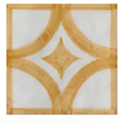 Cerasarda Ot Puntaldia Mustard Set di 24 piastrelle quadrate> Piastrelle E Pavimenti