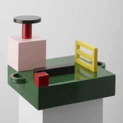 Mutina Paesaggi Scultura quadrata policroma di Nathalie Du Pasquier><noscript><img width=